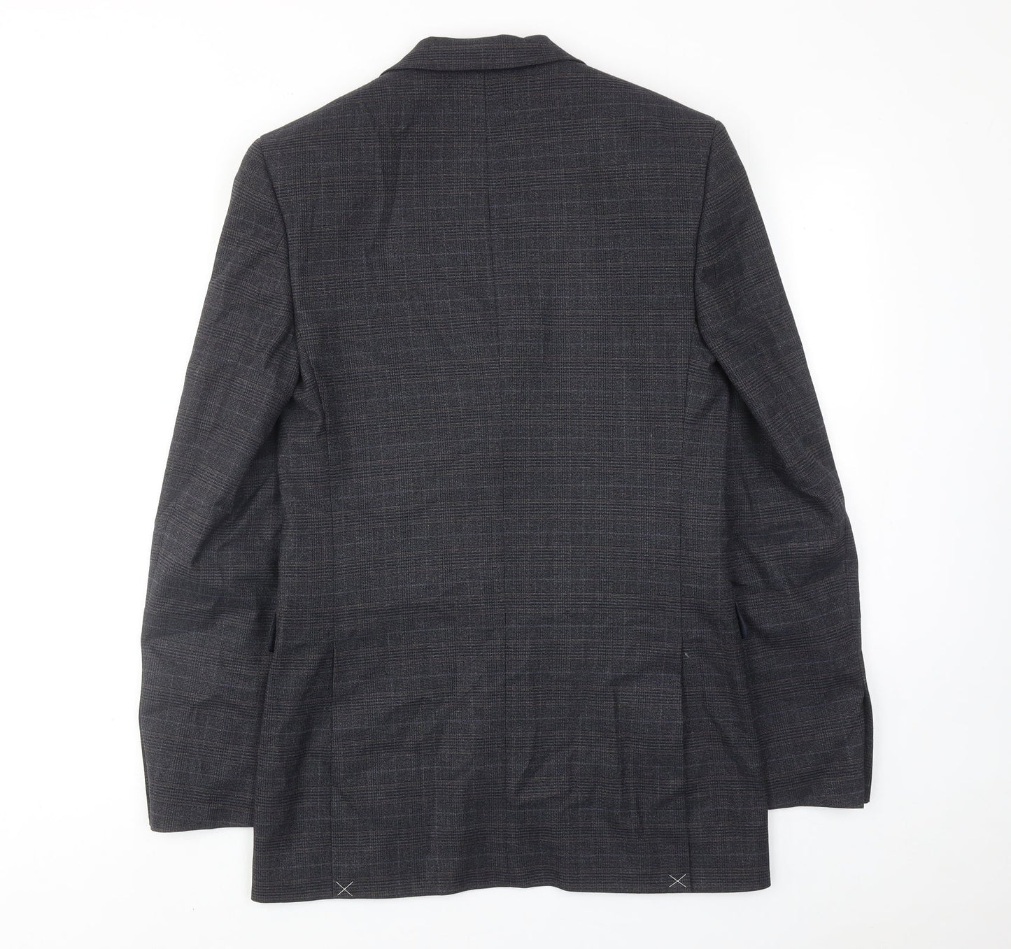 Mens UK Size 36 Marks and Spencer Regular Blue Suit Jacket