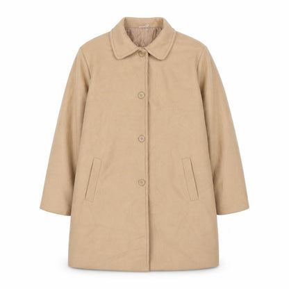 Womens UK Size 14 Neuville Beige Overcoat