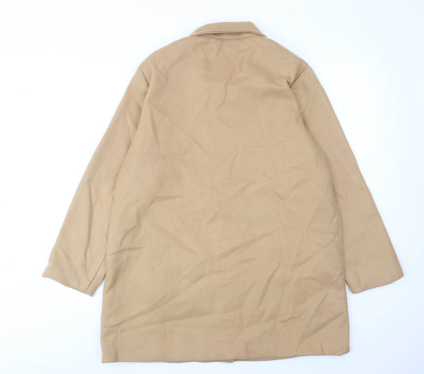 Womens UK Size 14 Neuville Beige Overcoat
