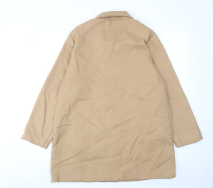 Womens UK Size 14 Neuville Beige Overcoat