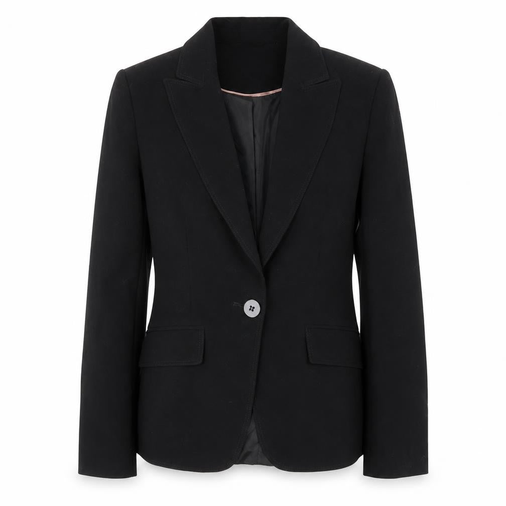 Womens UK Size 6 Autonomy Petites Black Suit Jacket