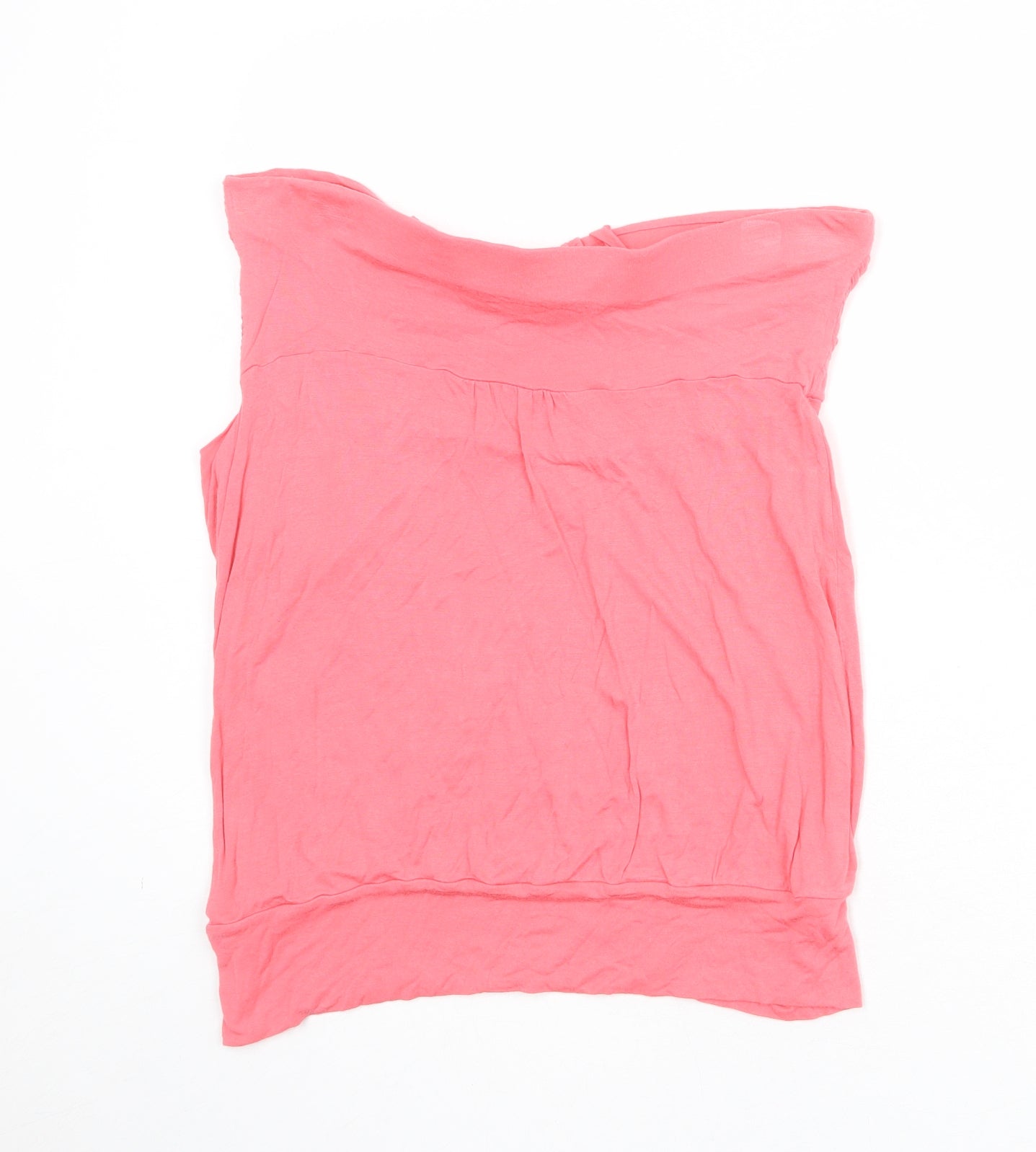 Womens UK Size 16 Warehouse Pink Basic Blouse