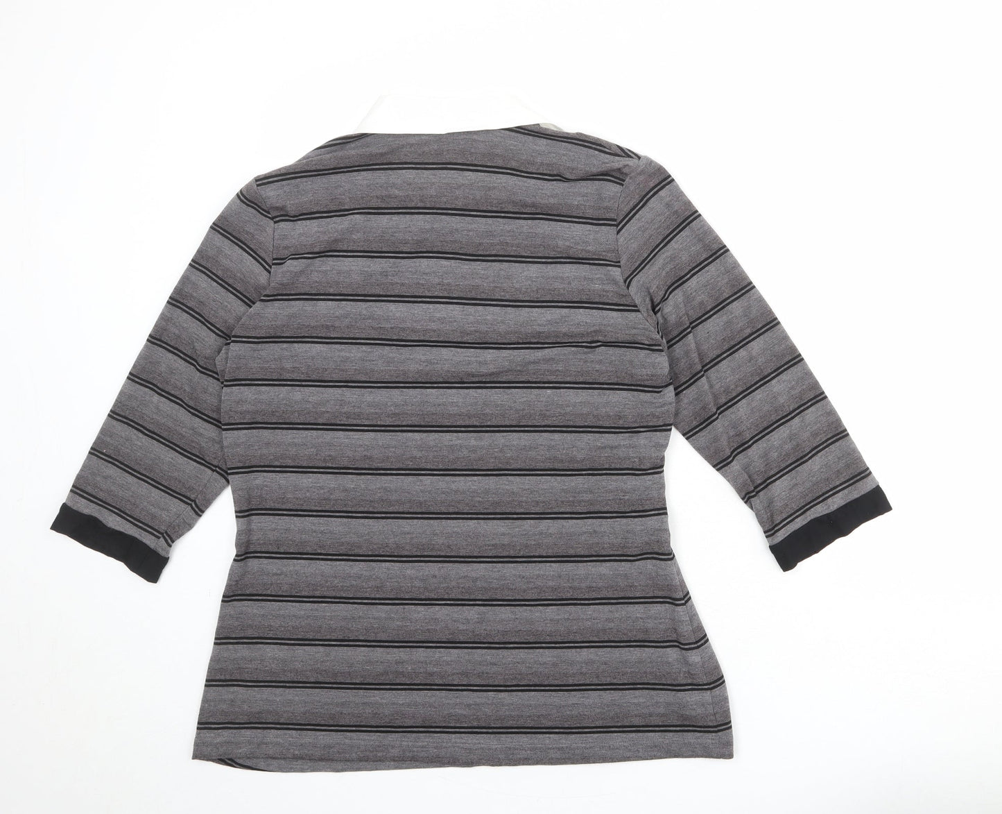 Womens UK Size 16 Bonmarché Grey Pullover Jumper