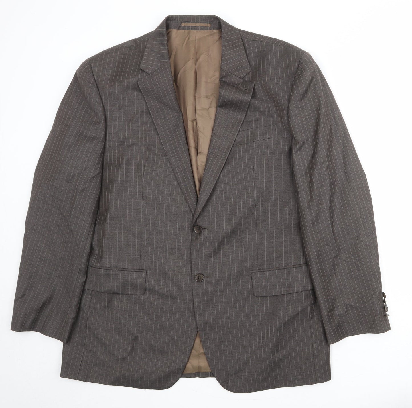 Mens UK Size 44 NEXT Regular Brown Suit Jacket