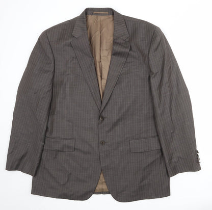 Mens UK Size 44 NEXT Regular Brown Suit Jacket