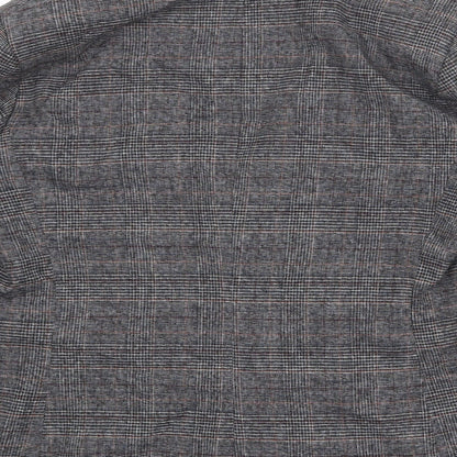 NEXT Womens Grey Polyester Jacket Suit Jacket Size 14