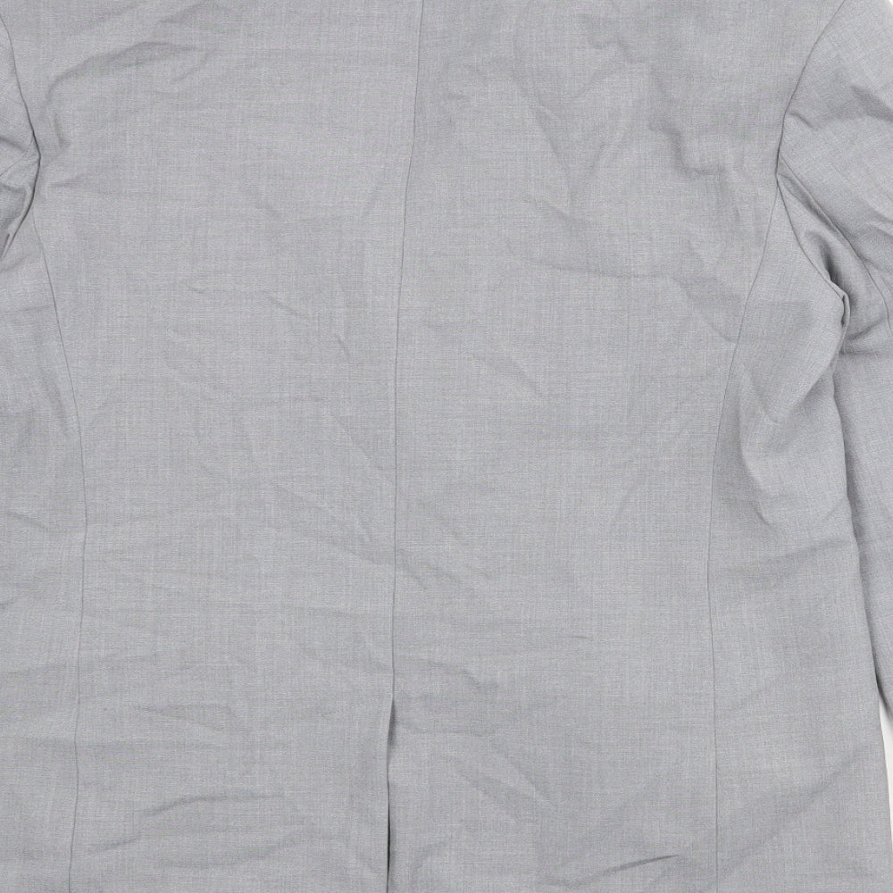 Womens UK Size 12 Marks and Spencer Regular Grey Suit Jacket