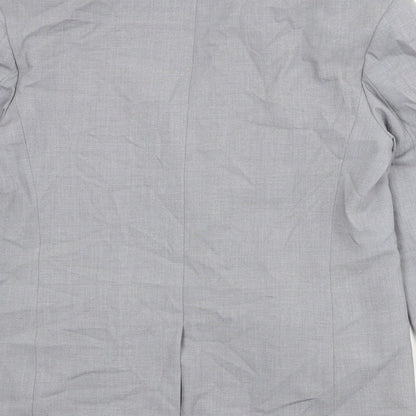 Womens UK Size 12 Marks and Spencer Regular Grey Suit Jacket