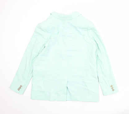 Womens UK Size 12 Marks and Spencer Regular Green Suit Jacket