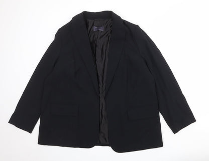 Womens UK Size 16 Marks and Spencer Regular Black Blazer
