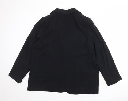 Womens UK Size 16 Marks and Spencer Regular Black Blazer