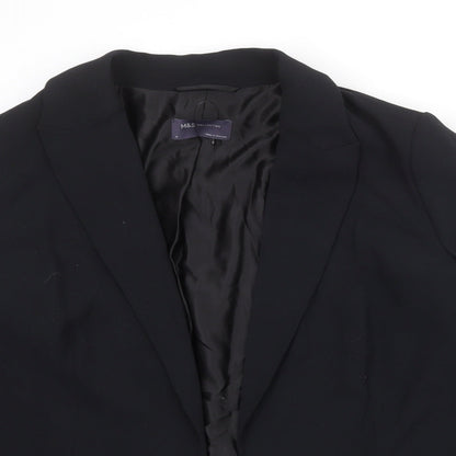 Womens UK Size 16 Marks and Spencer Regular Black Blazer