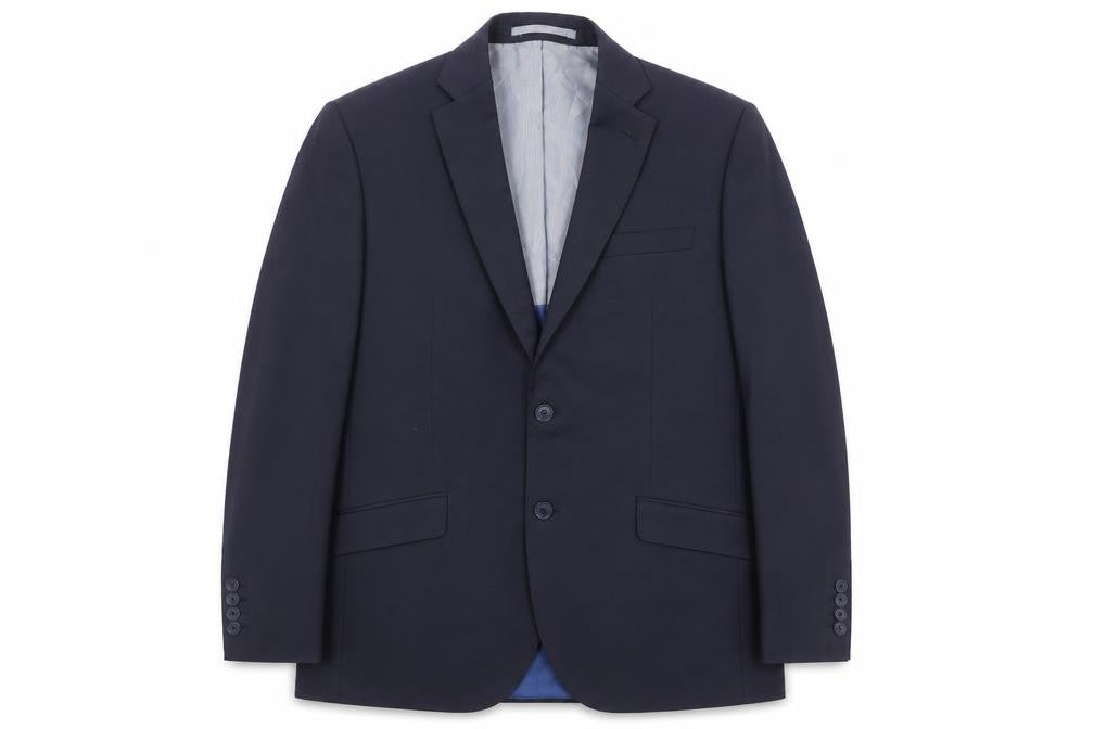 Mens UK Size 40 Marks and Spencer Regular Blue Suit Jacket