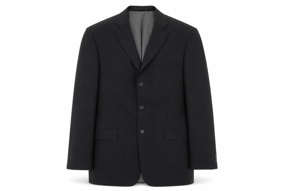 Mens UK Size 42 Marks and Spencer Regular Black Suit Jacket