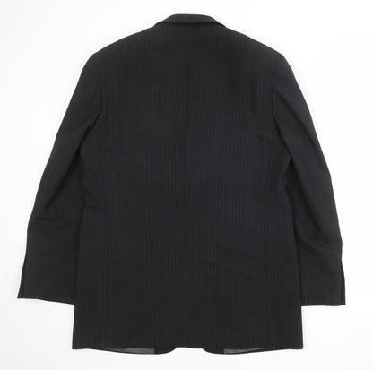 Mens UK Size 42 Marks and Spencer Regular Black Suit Jacket