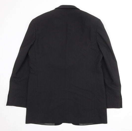 Mens UK Size 42 Marks and Spencer Regular Black Suit Jacket