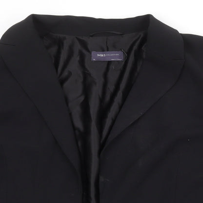 Womens UK Size 20 Marks and Spencer Regular Black Blazer