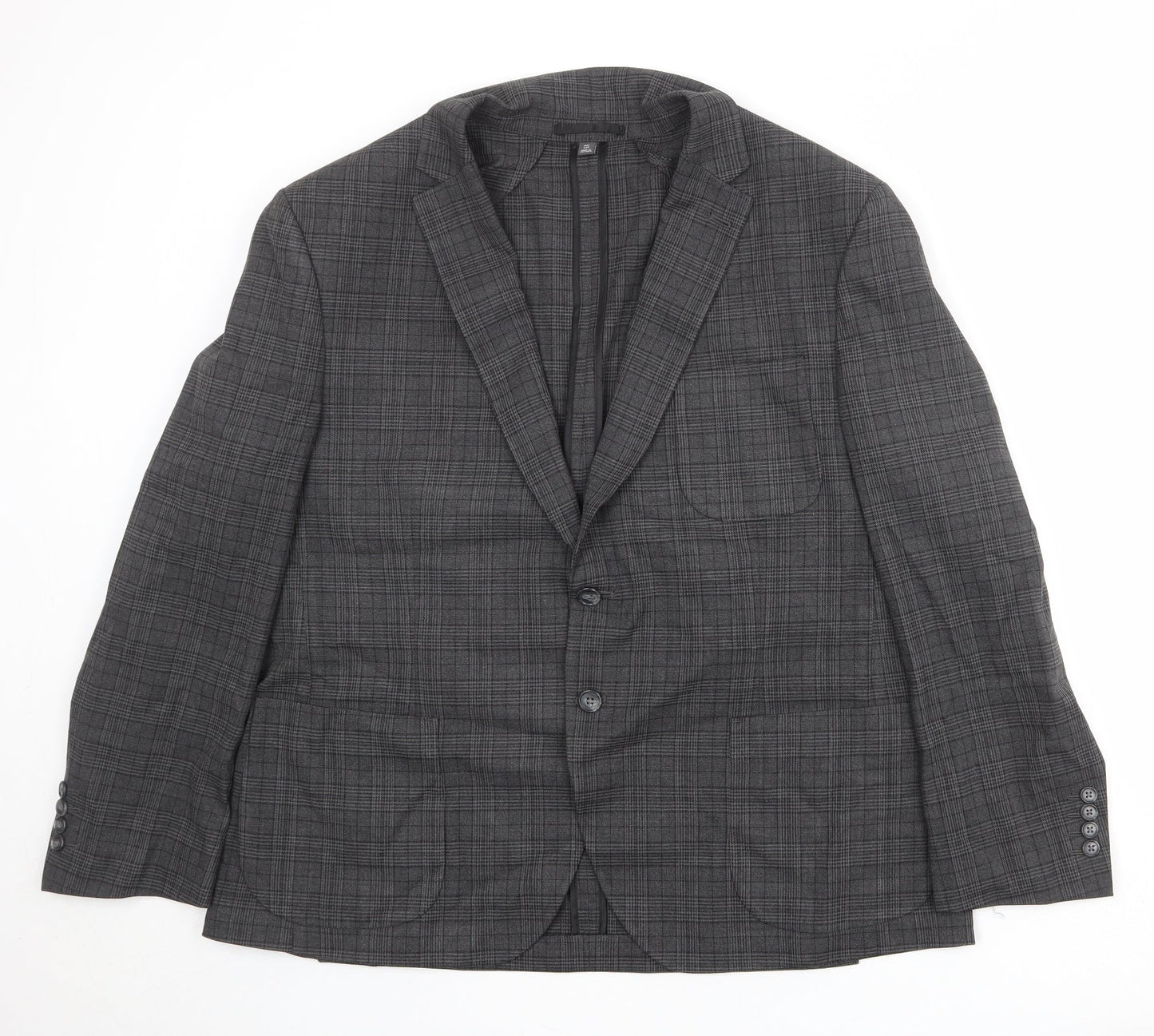 Mens UK Size 46 Marks and Spencer Regular Grey Suit Jacket