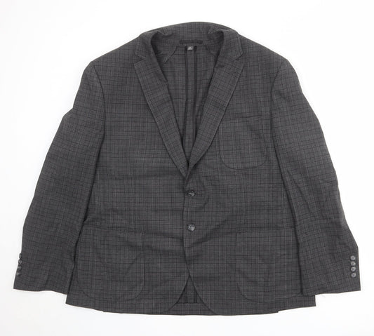 Mens UK Size 46 Marks and Spencer Regular Grey Suit Jacket