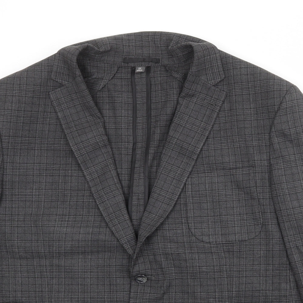 Mens UK Size 46 Marks and Spencer Regular Grey Suit Jacket
