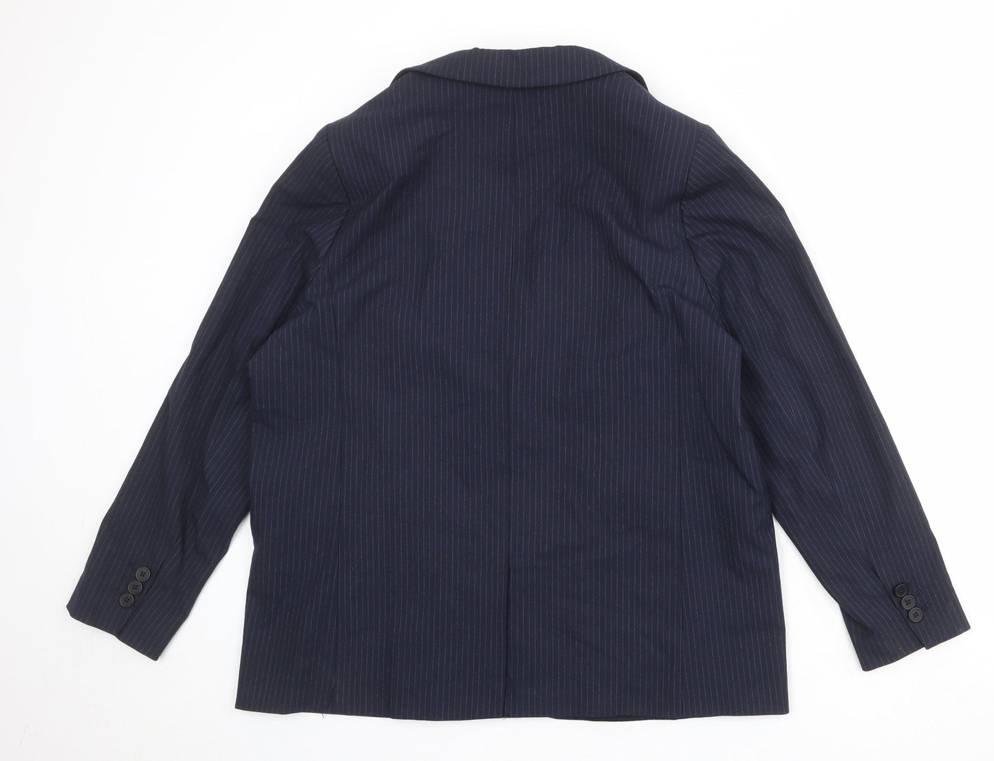 Womens UK Size 16 Marks and Spencer Regular Blue Suit Jacket