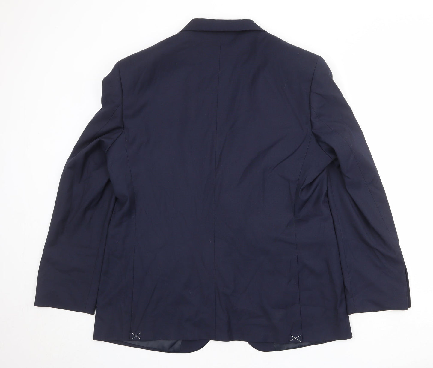 Mens UK Size 44 Marks and Spencer Regular Blue Suit Jacket