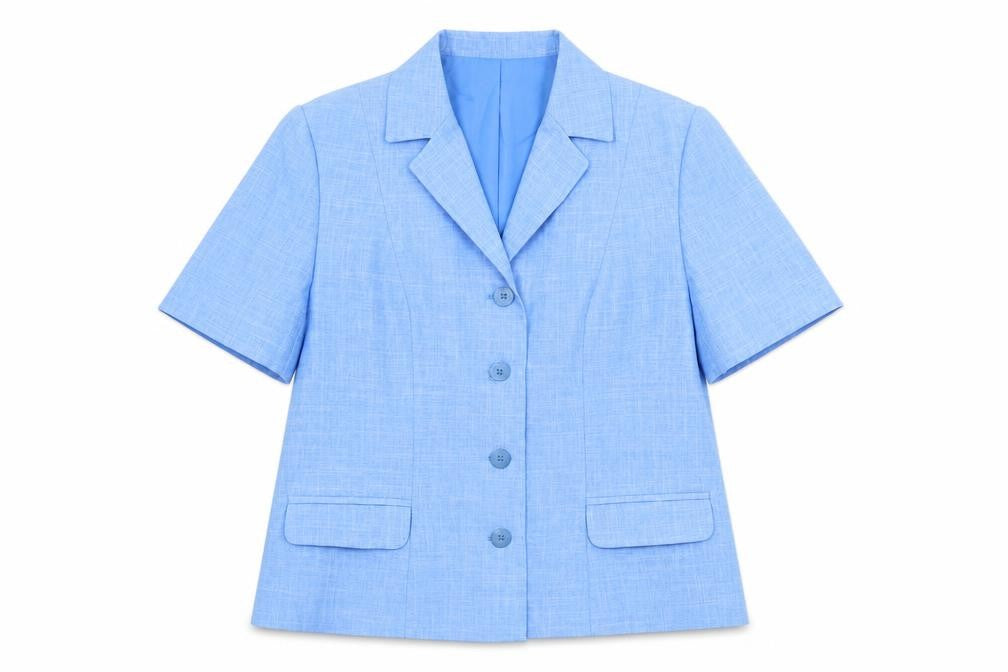 Womens UK Size 16 BHS Petites Blue Suit Top