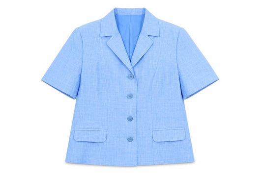 Womens UK Size 16 BHS Petites Blue Suit Top