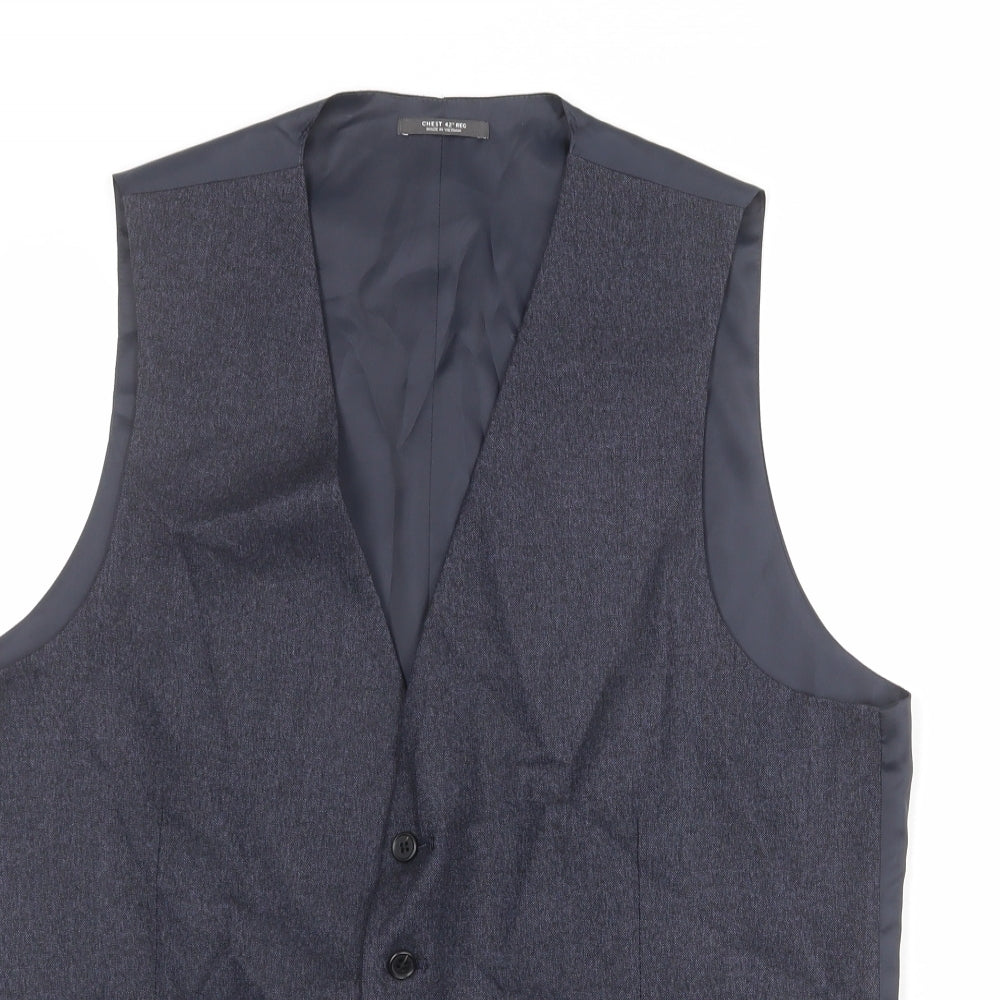 Mens UK Size 42 Marks and Spencer Regular Blue Suit Jacket