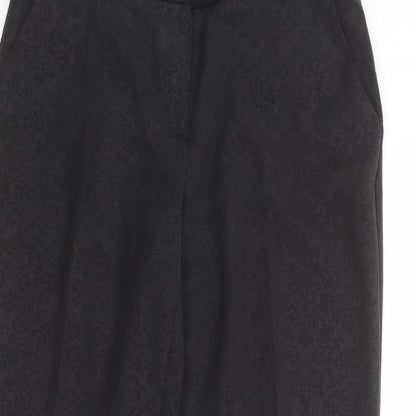 Womens UK Size 12 NEXT Regular Fit  Black Trousers