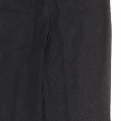 Womens UK Size 12 NEXT Regular Fit  Black Trousers