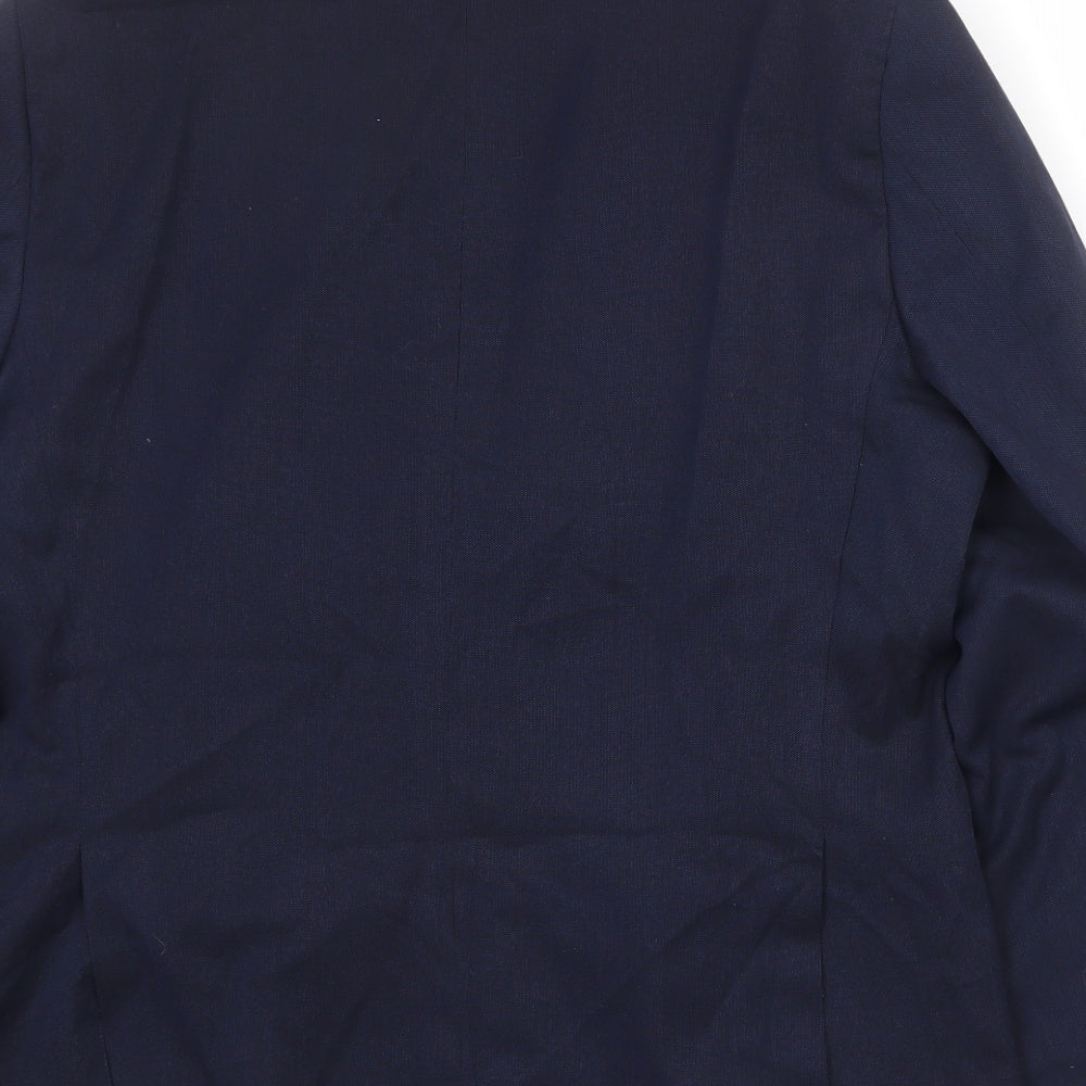 Mens UK Size 40 Harry Brown Regular Blue Suit Jacket