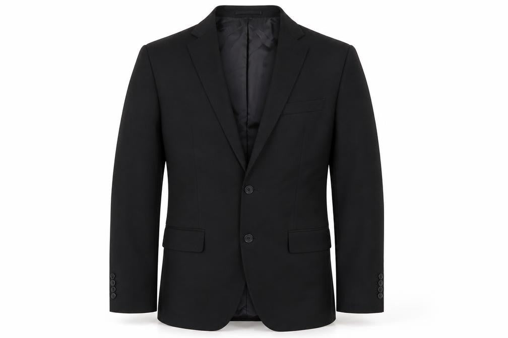 Mens UK Size 38 Marks and Spencer Regular Black Suit Jacket