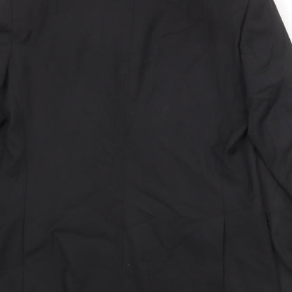 Mens UK Size 38 Marks and Spencer Regular Black Suit Jacket