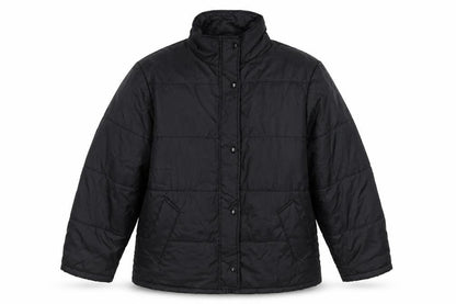 Vincelli Womens Black Jacket Size M Zip