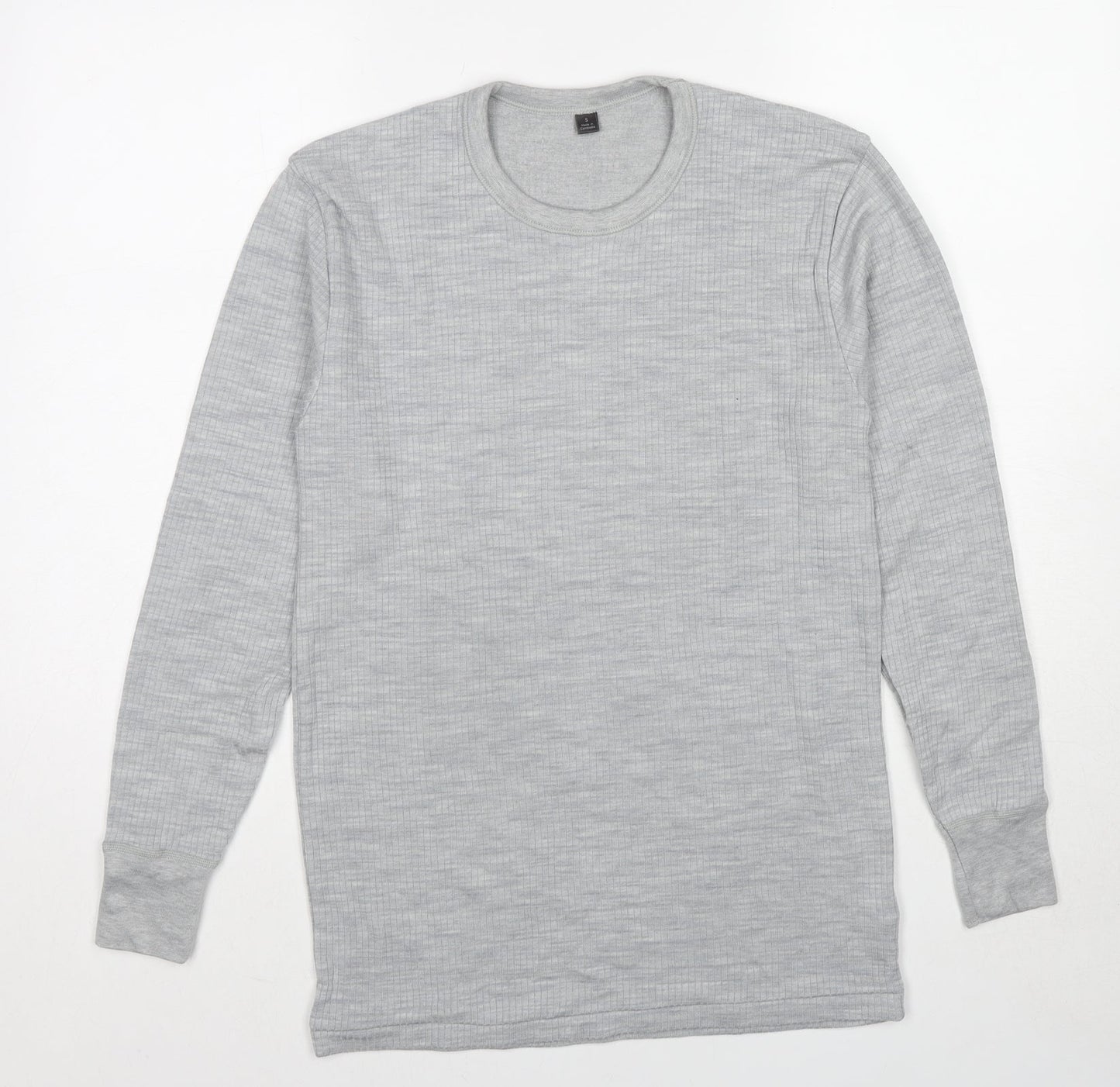 Mens UK Size S Marks and Spencer Grey Pullover Sweatshirt