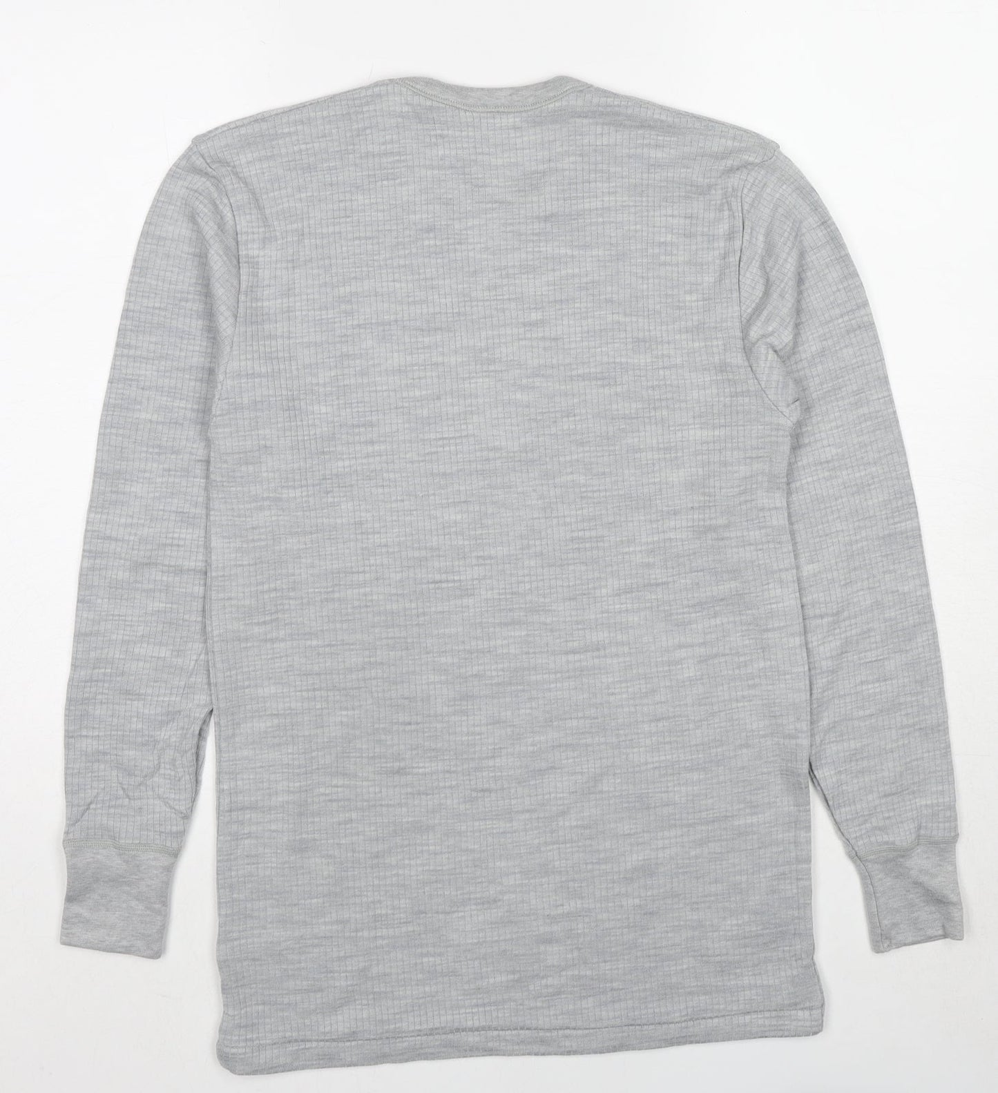 Mens UK Size S Marks and Spencer Grey Pullover Sweatshirt