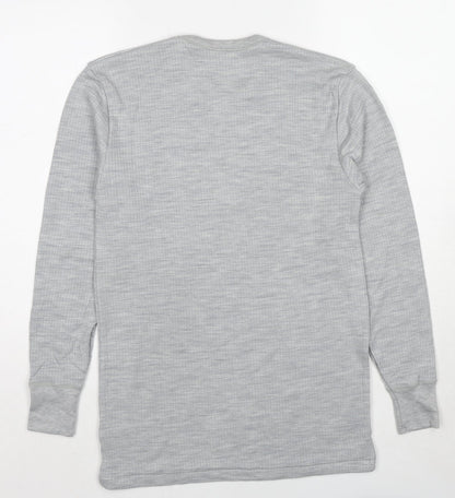 Mens UK Size S Marks and Spencer Grey Pullover Sweatshirt