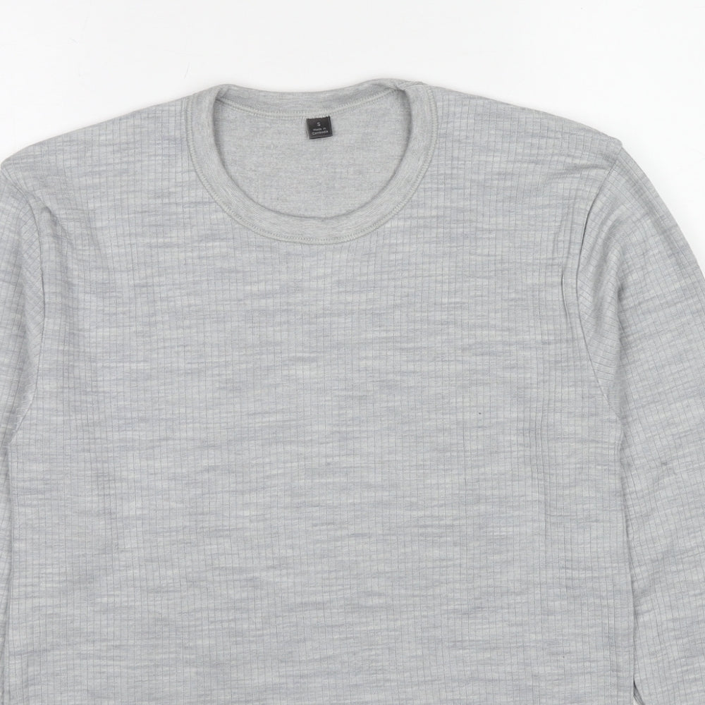 Mens UK Size S Marks and Spencer Grey Pullover Sweatshirt