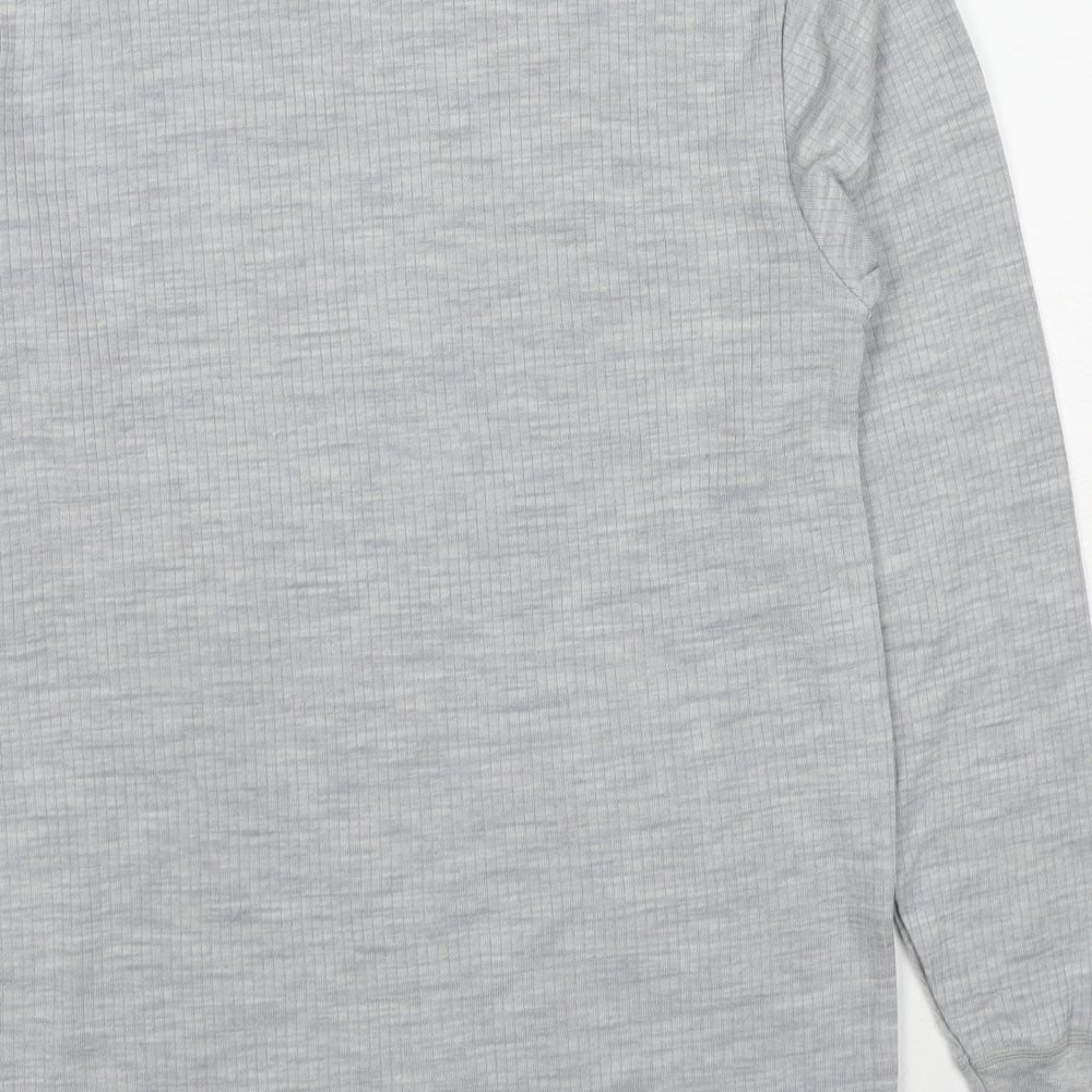 Mens UK Size S Marks and Spencer Grey Pullover Sweatshirt