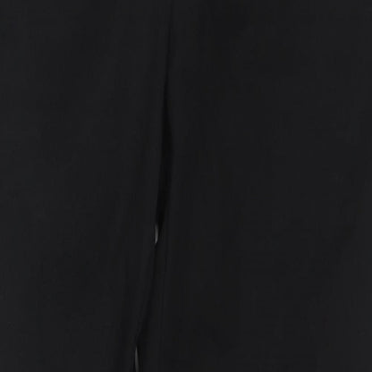 Womens UK Size S Zara Regular Fit  Black Trousers