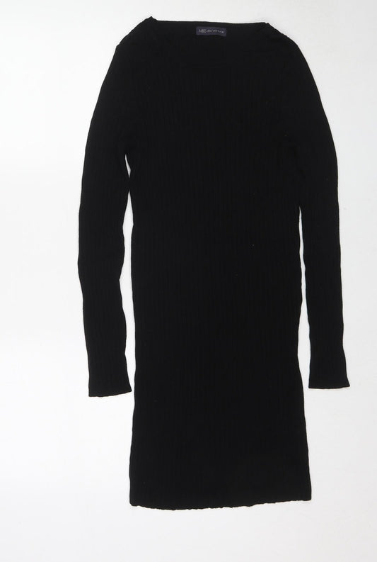 Womens UK Size 8 Marks and Spencer Black Pullover Jumper