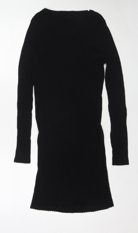 Womens UK Size 8 Marks and Spencer Black Pullover Jumper