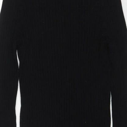 Womens UK Size 8 Marks and Spencer Black Pullover Jumper