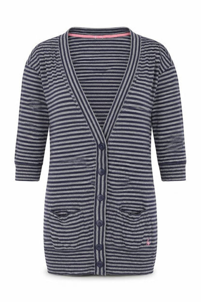 Womens UK Size 8 Jack Wills Grey Cardigan Jumper
