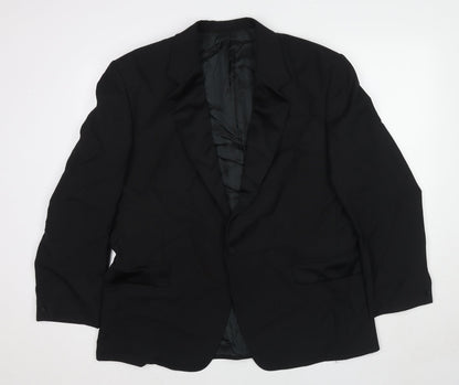 Mens UK Size 44 Skopes Regular Black Suit Tuxedo