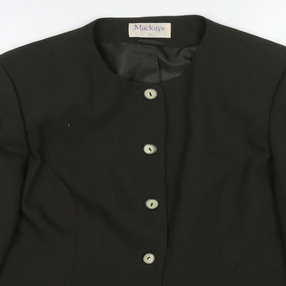 Womens UK Size 16 Mackays Green Jacket