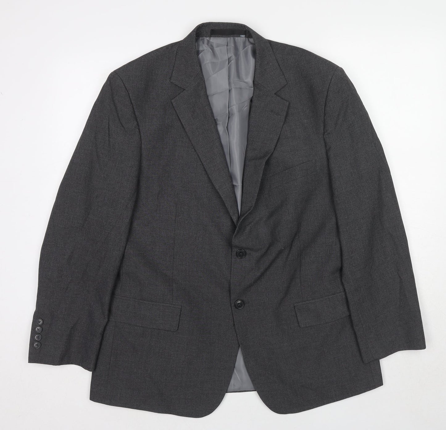 Mens UK Size 42 Marks and Spencer Regular Grey Suit Jacket