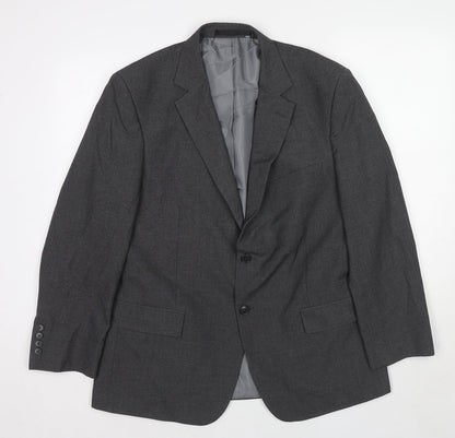 Mens UK Size 42 Marks and Spencer Regular Grey Suit Jacket