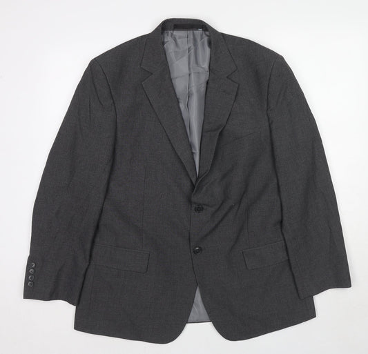 Mens UK Size 42 Marks and Spencer Regular Grey Suit Jacket